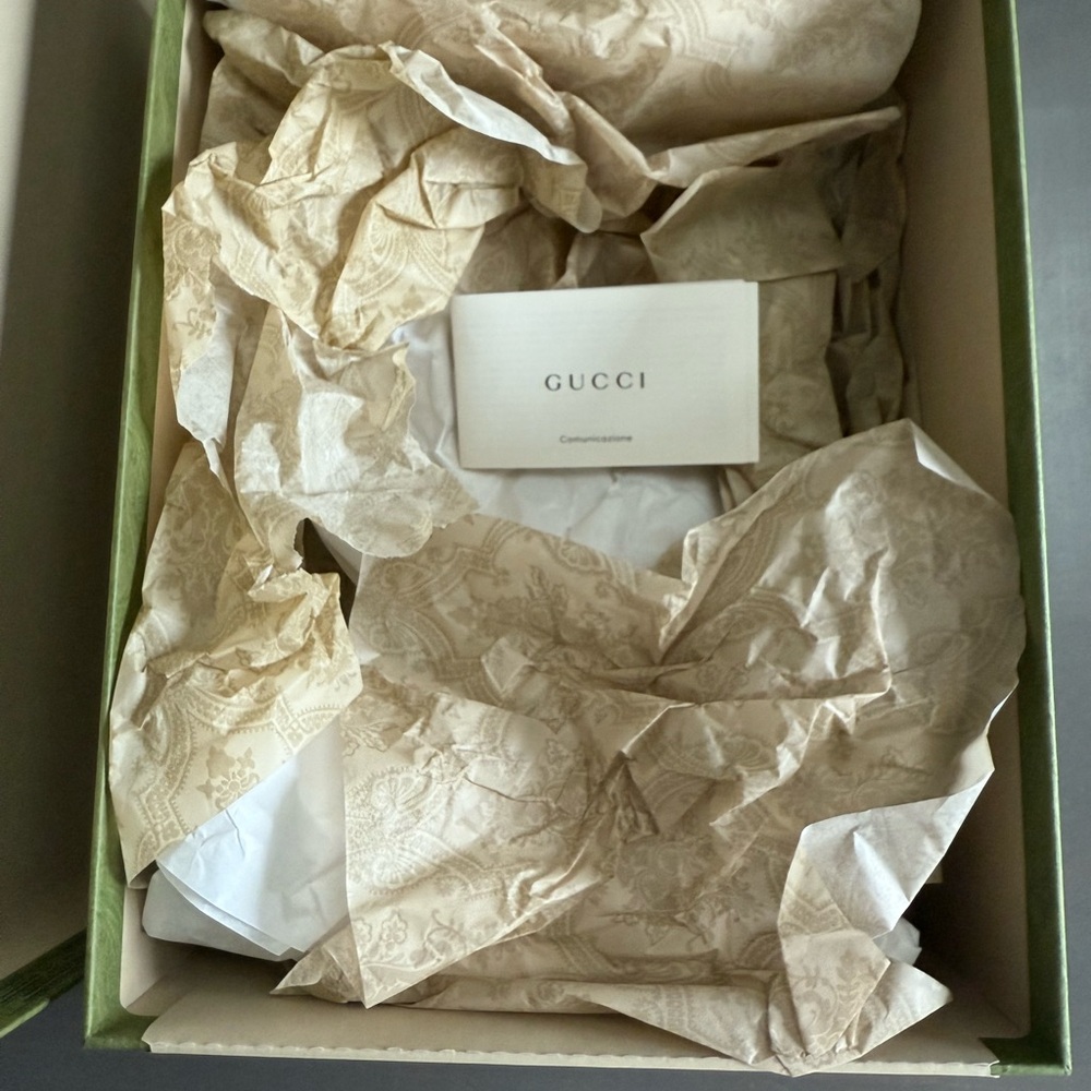 Authentic Like New Gucci Nero Women's Black Strappy Sandals - Picture 6 of 7